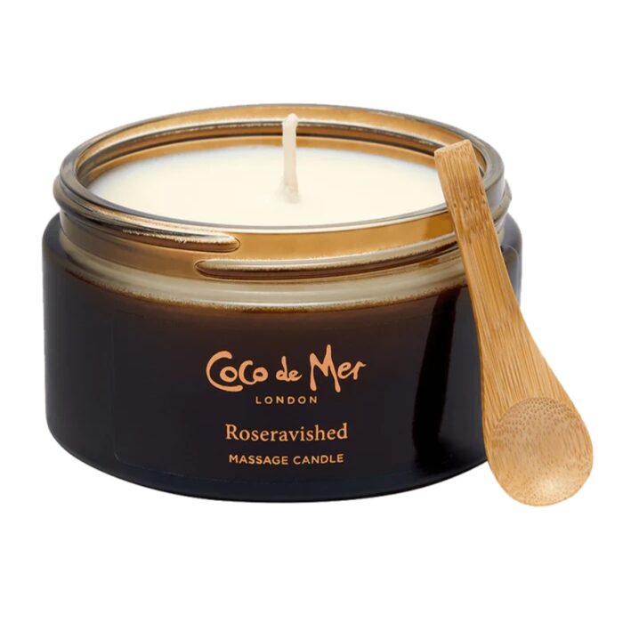 Coco de Mer Roseravished Massage Candle 200g 01