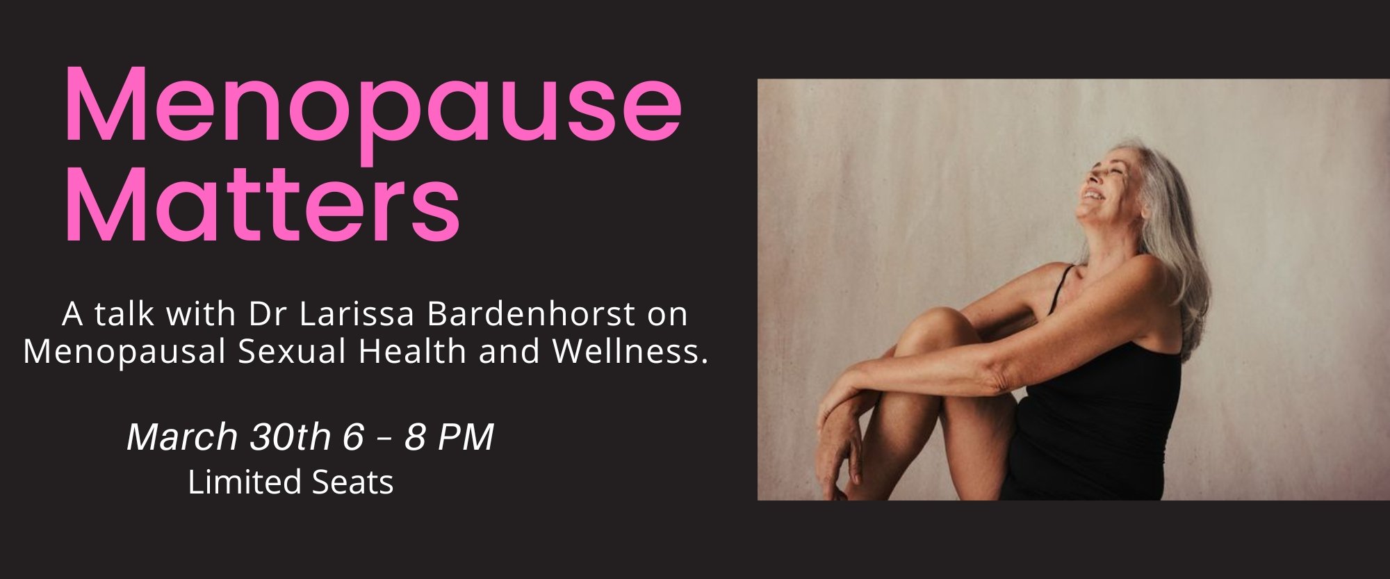Menpause Matters page header
